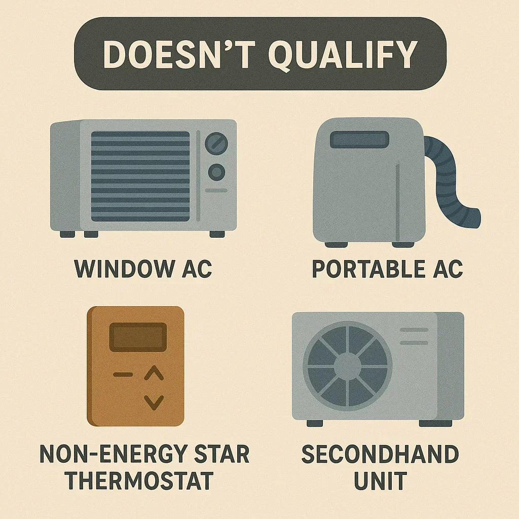 What HVAC Equipment Doesn’t Qualify for Tax Credits in 2025?