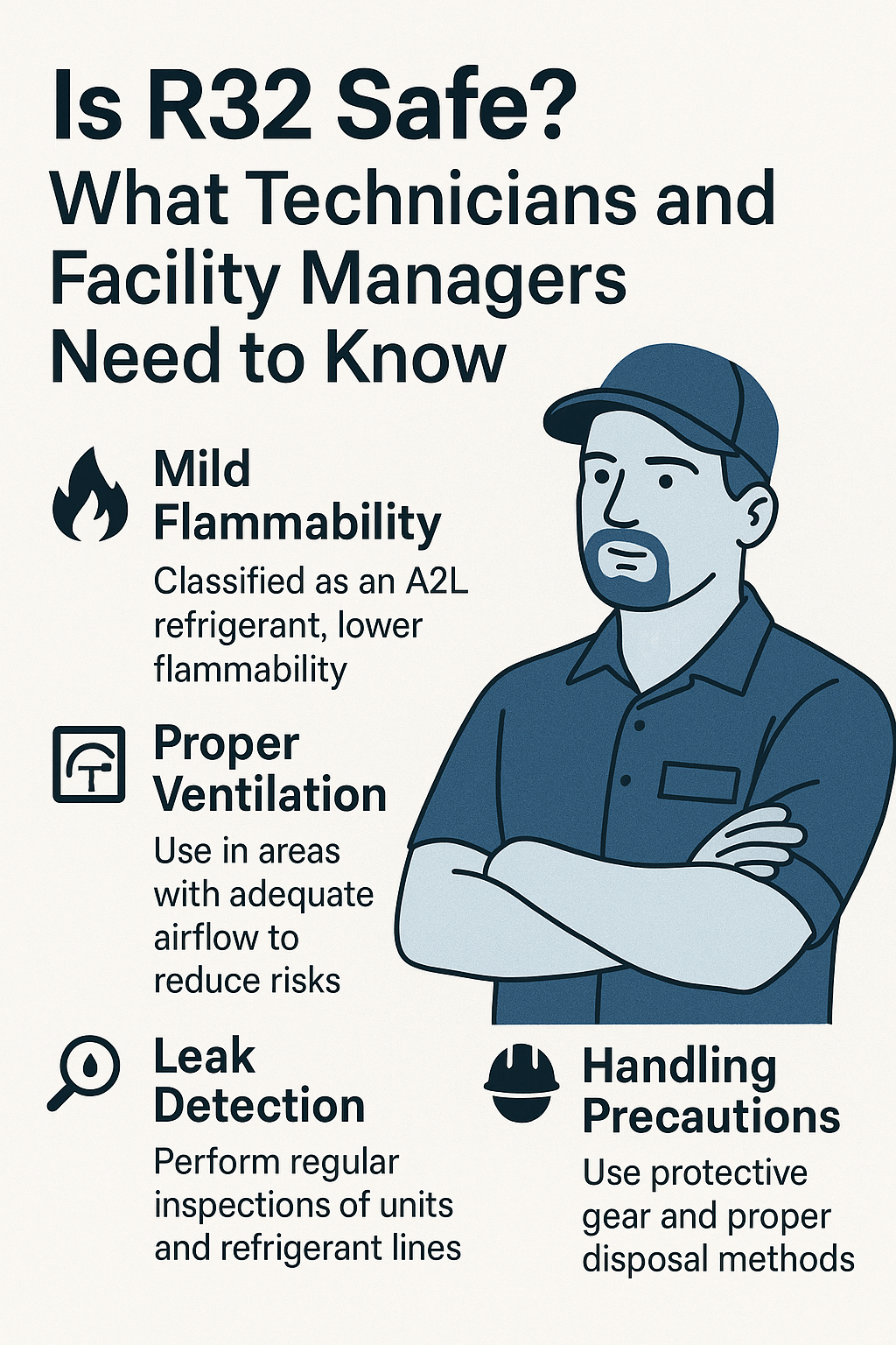 Is R32 Safe? What Technicians and Facility Managers Need to Know