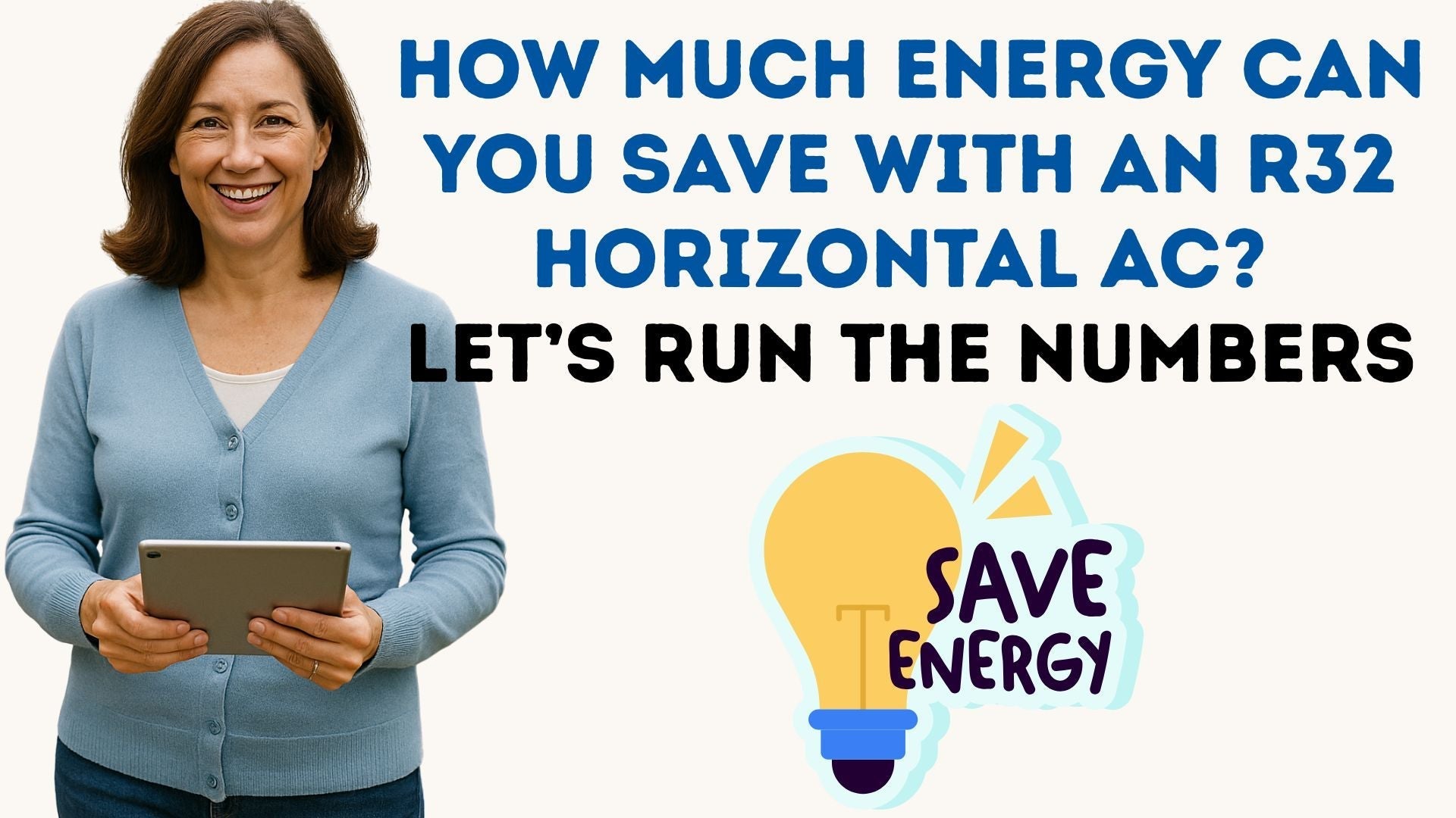 How Much Energy Can You Save with an R32 Horizontal AC? Let’s Run the Numbers
