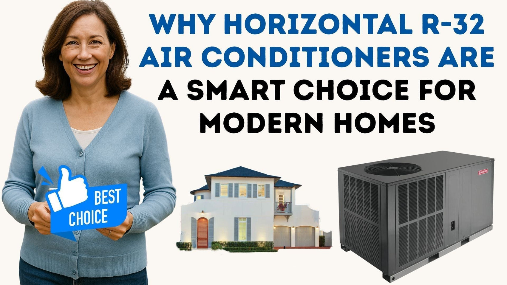 Why Horizontal R-32 Air Conditioners Are a Smart Choice for Modern Homes