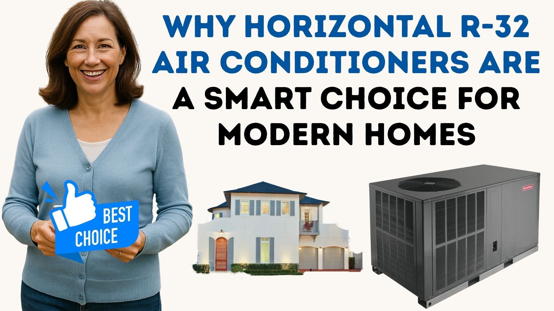Why Horizontal R-32 Air Conditioners Are a Smart Choice for Modern Homes