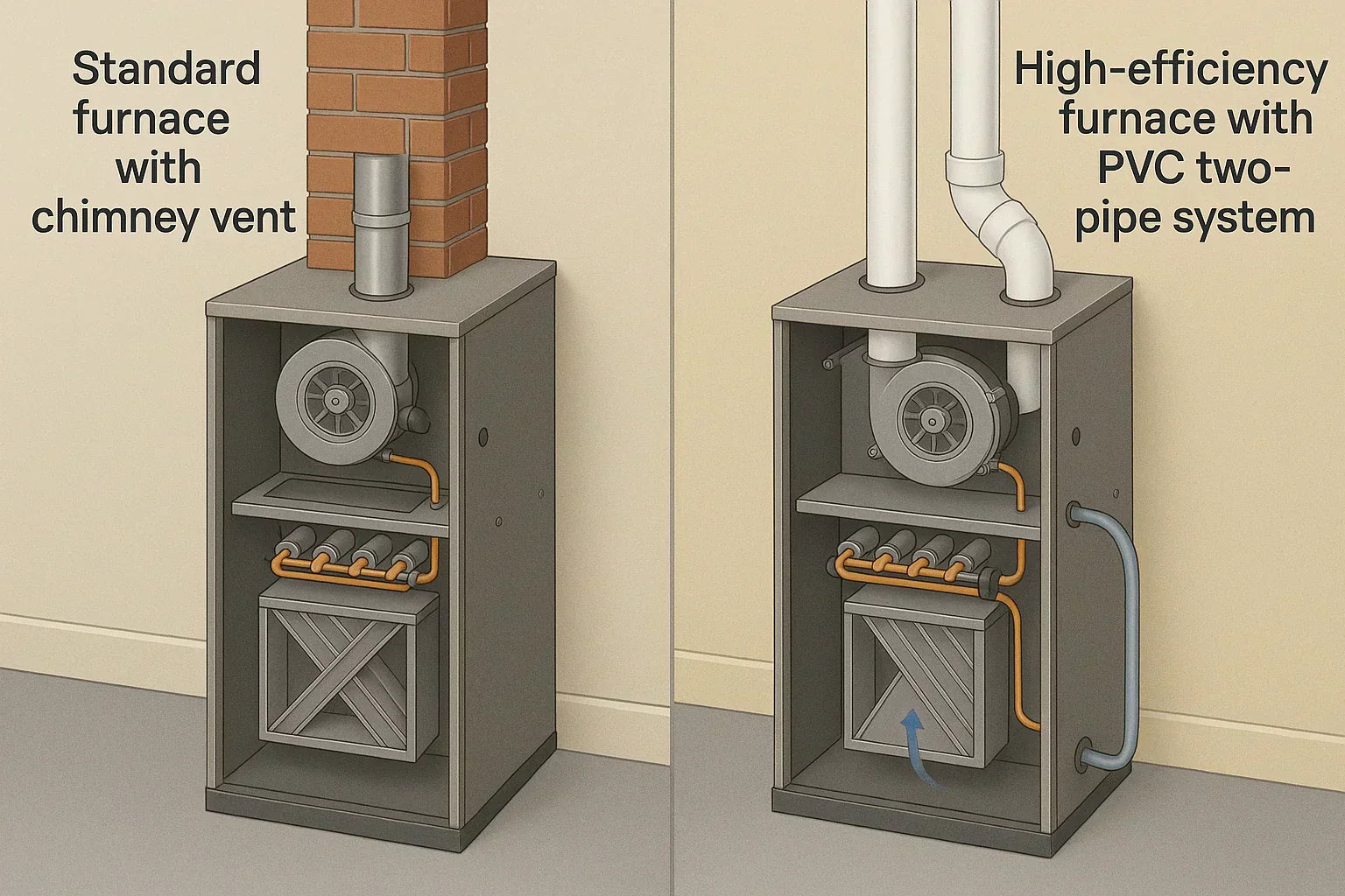 Ventilation Requirements for High-Efficiency Furnaces: What’s Different?