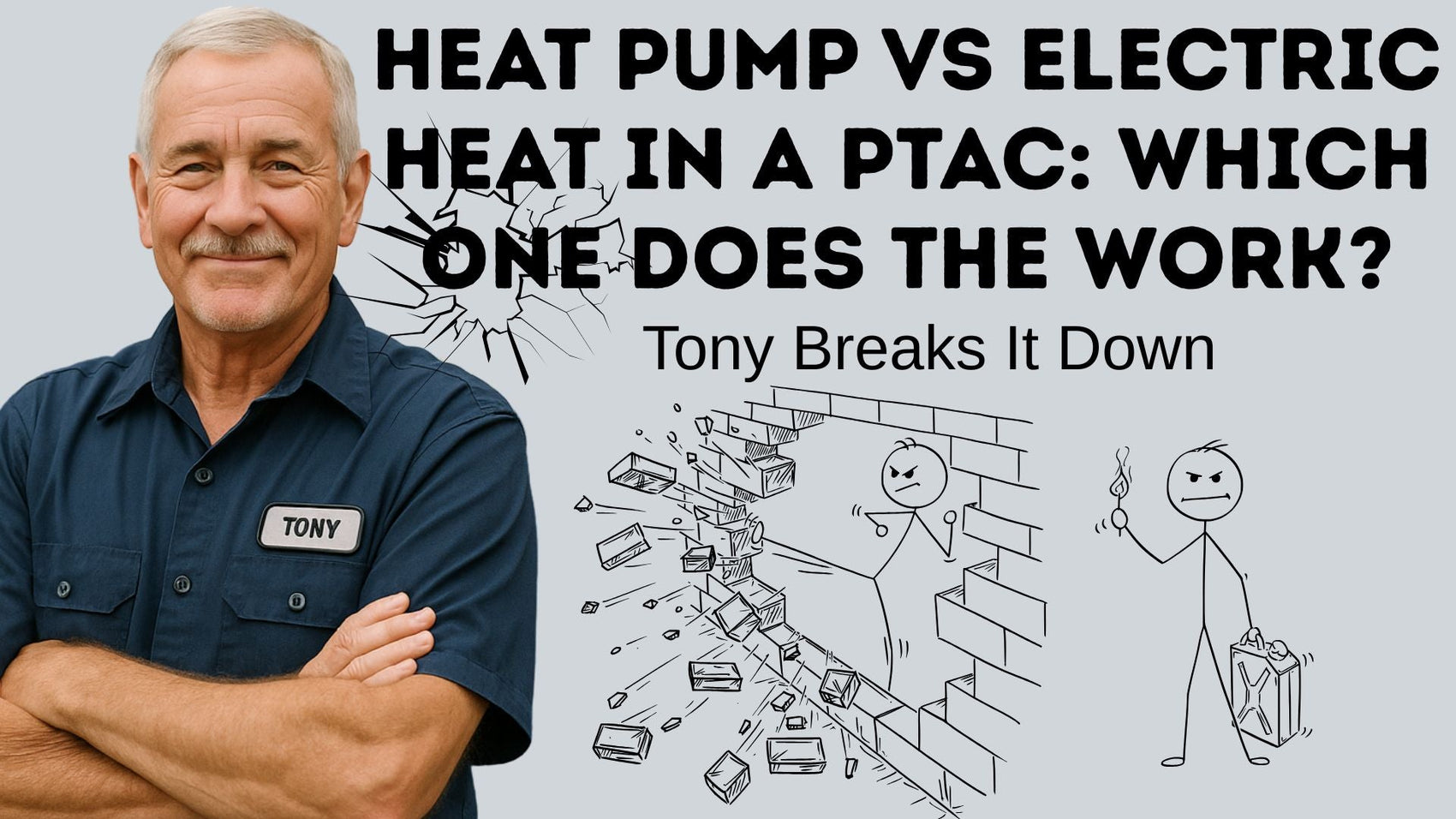 Heat Pump vs Electric Heat in a PTAC: Which One Does the Work? Tony Breaks It Down