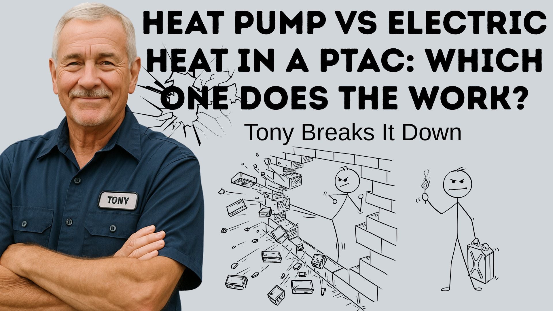 Heat Pump vs Electric Heat in a PTAC: Which One Does the Work? Tony Breaks It Down