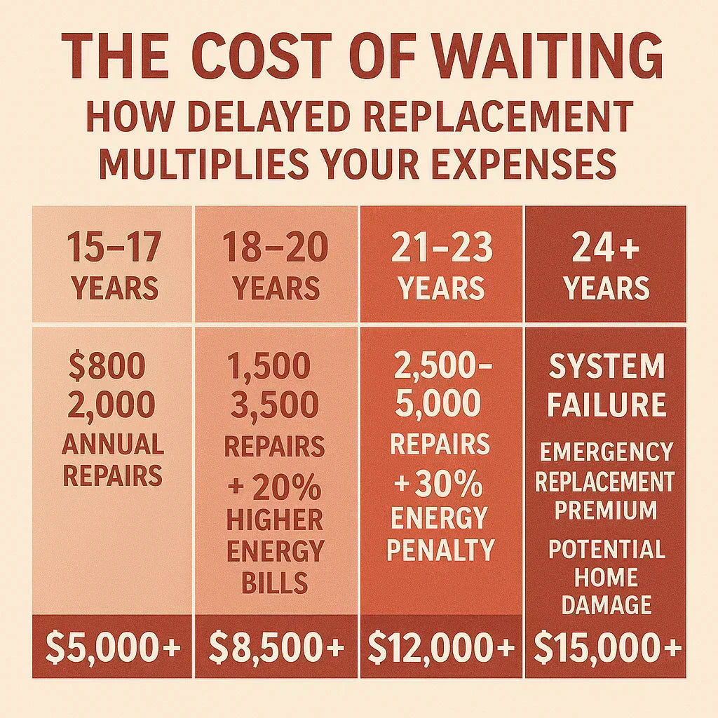 What’s the Real Cost of Waiting Too Long to Replace Your HVAC?