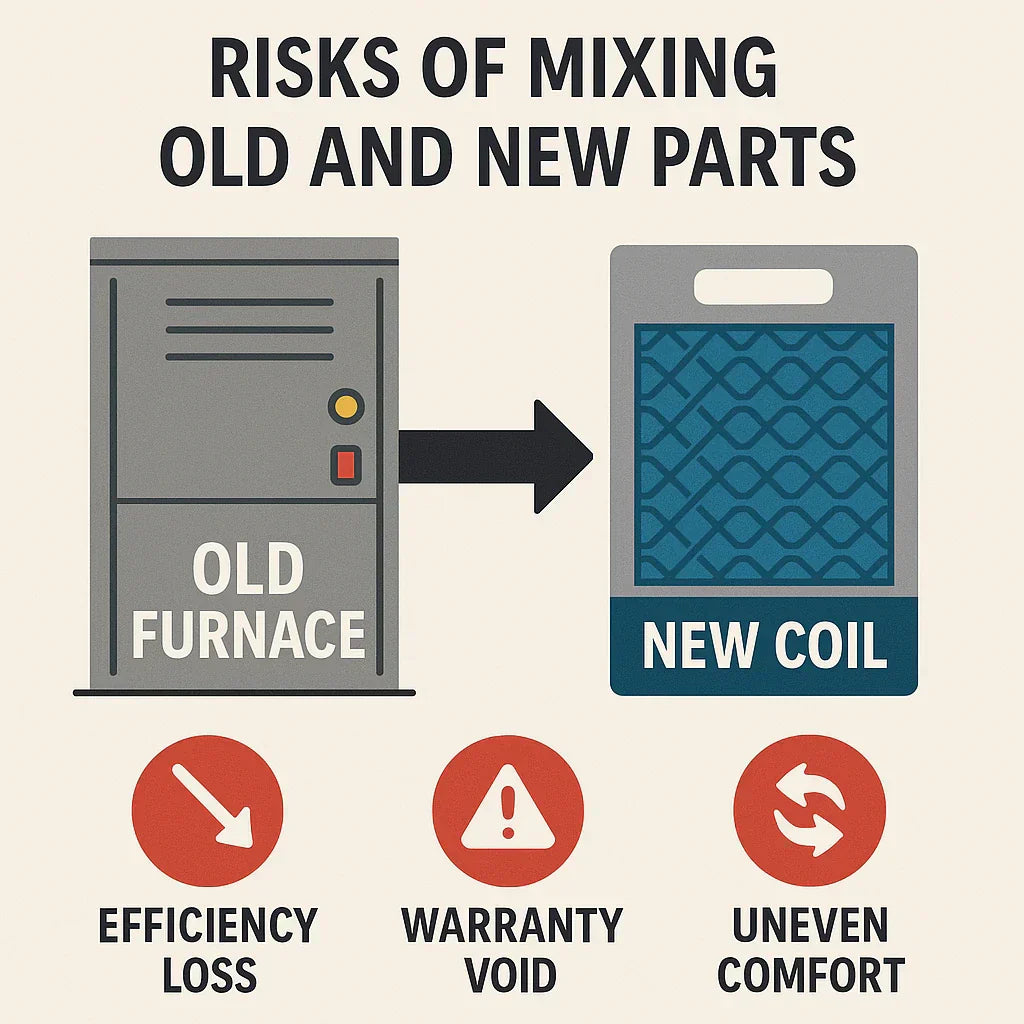 Can You Replace Only Part of an HVAC System? (Blower, Condenser, Coil, etc.)