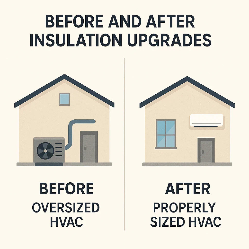 How Insulation Upgrades Can Change Your HVAC Sizing Needs