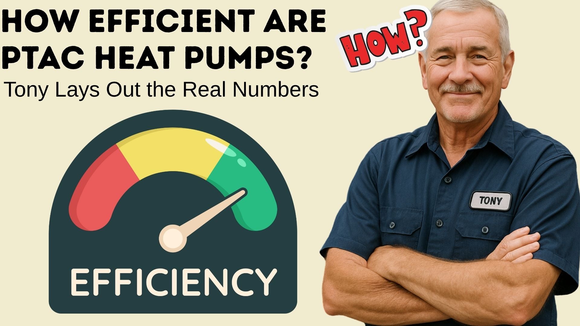 How Efficient Are PTAC Heat Pumps? Tony Lays Out the Real Numbers