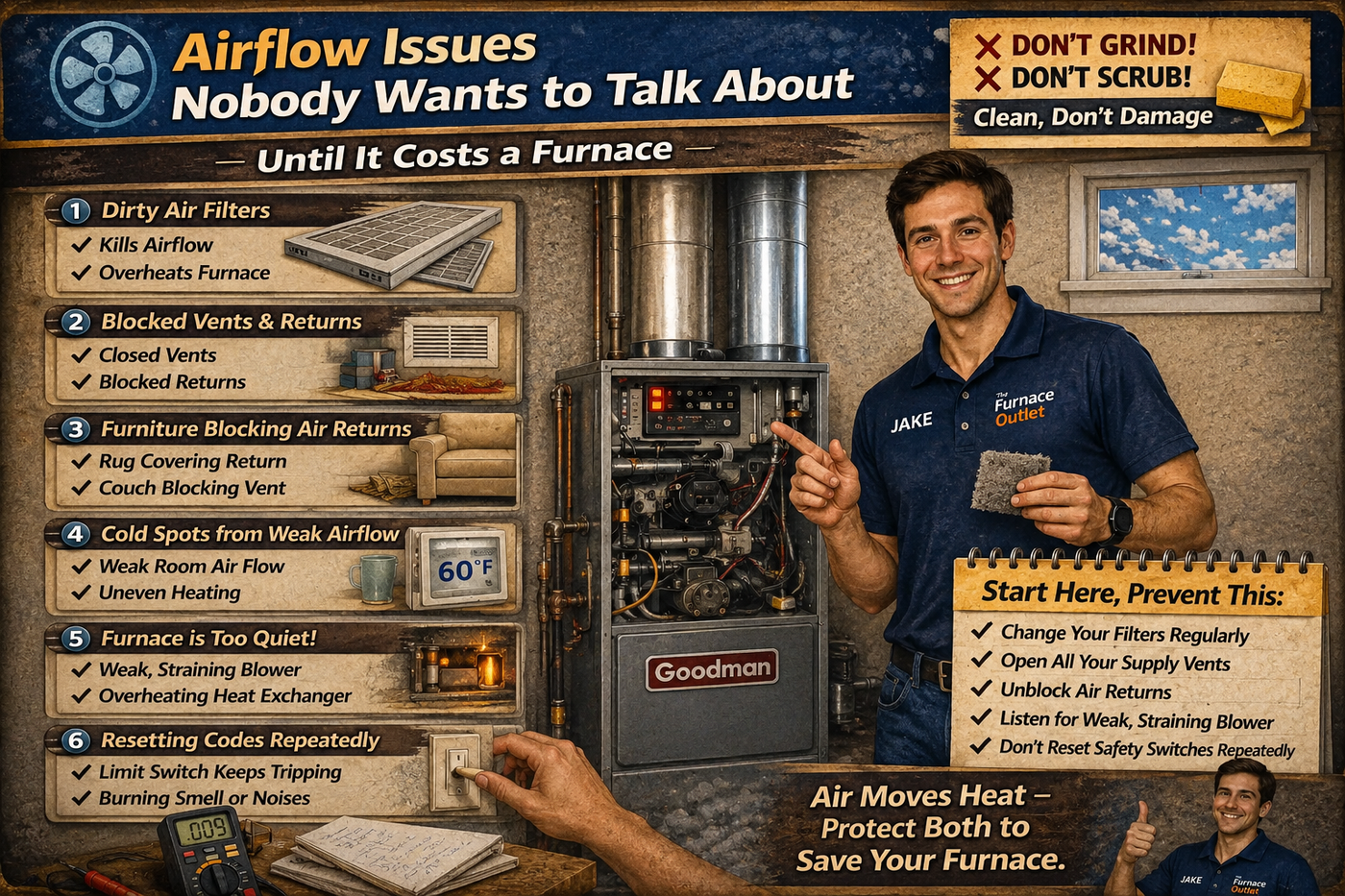 Airflow Issues Nobody Wants to Talk About — Until It Costs a Furnace