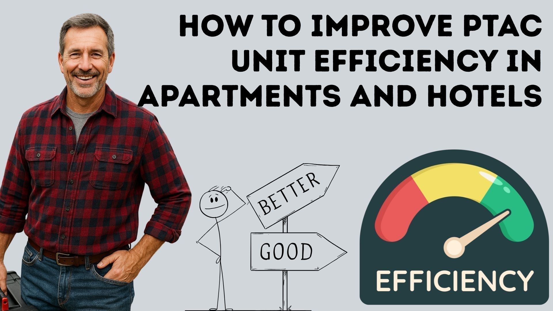 How to Improve PTAC Unit Efficiency in Apartments and Hotels