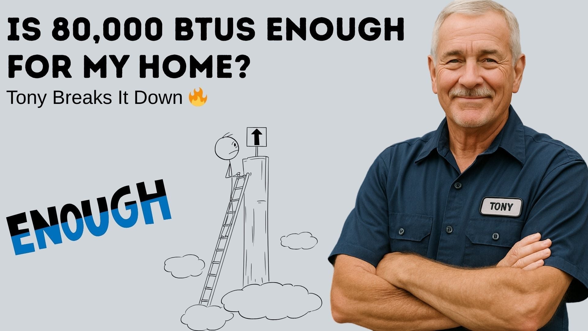 Is 80,000 BTUs Enough for My Home? Tony Breaks It Down
