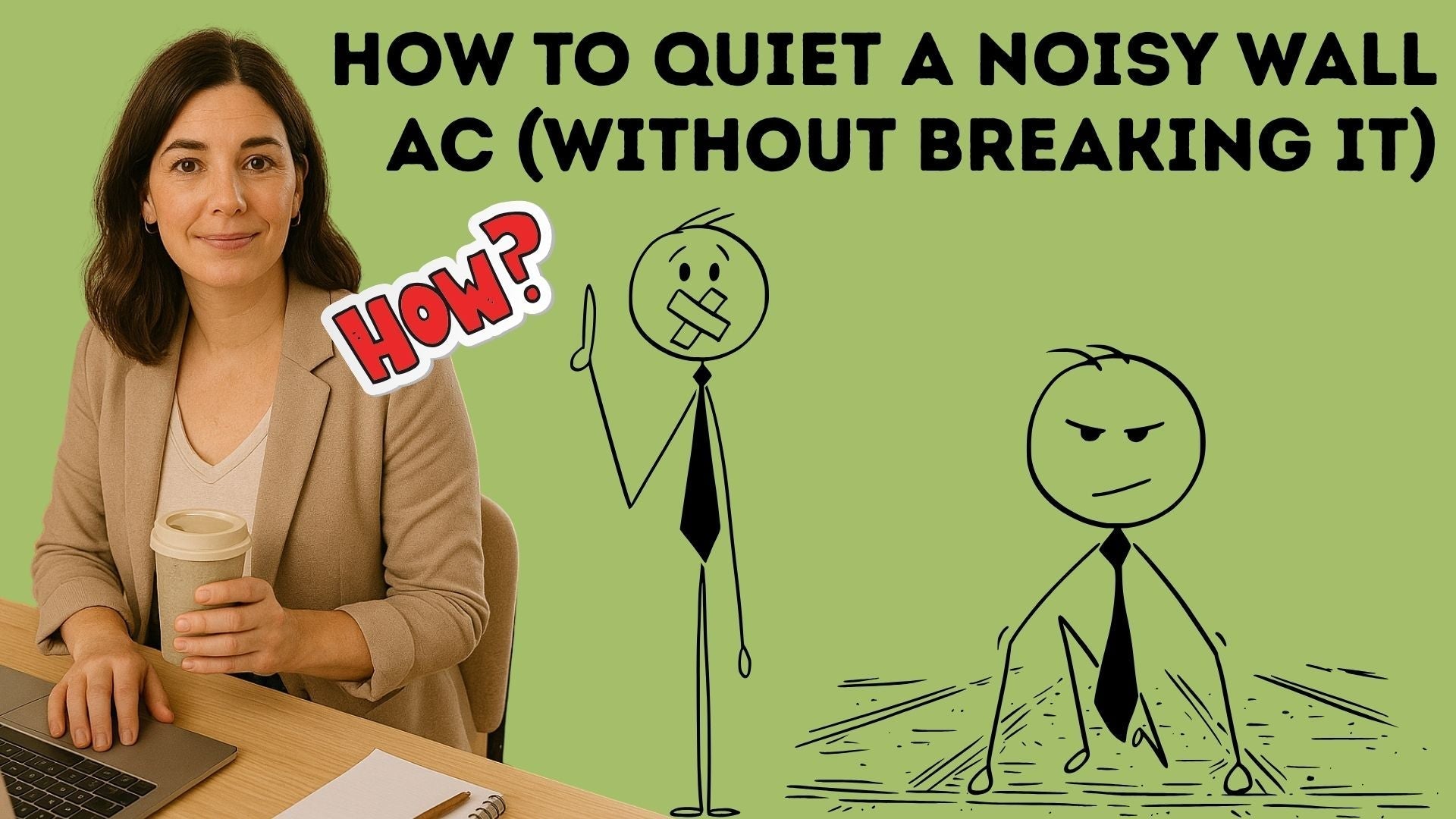 How to Quiet a Noisy Wall AC (Without Breaking It)