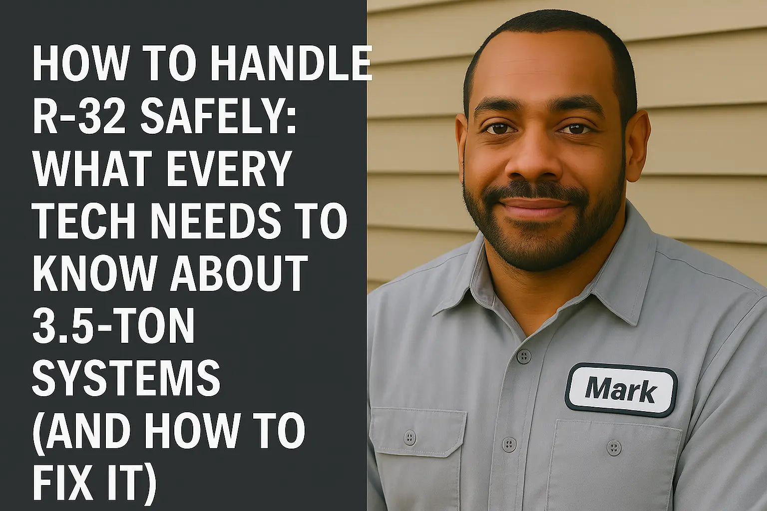 How to Handle R-32 Safely: What Every Tech Needs to Know About 3.5-Ton Systems