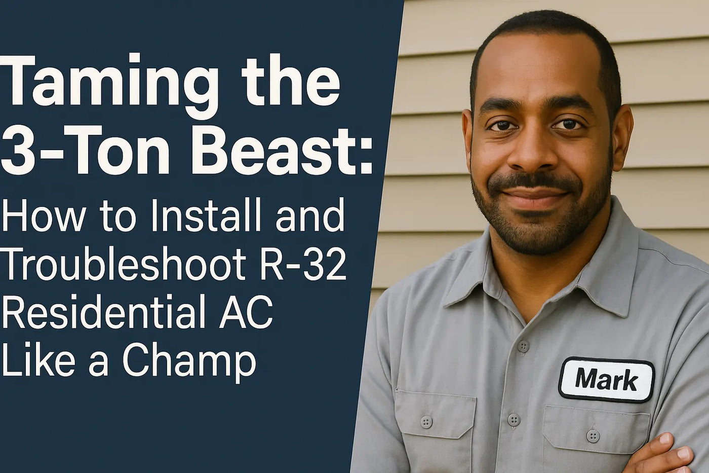 Taming the 3-Ton Beast: How to Install and Troubleshoot R‑32 Residential AC Like a Champ