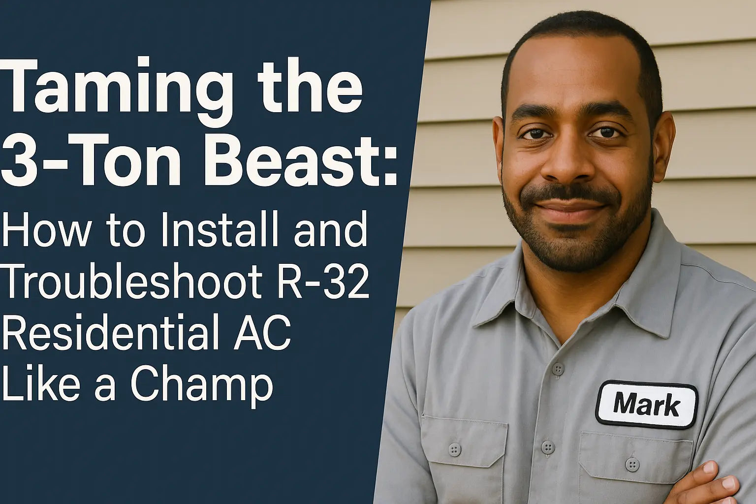 Taming the 3-Ton Beast: How to Install and Troubleshoot R‑32 Residential AC Like a Champ