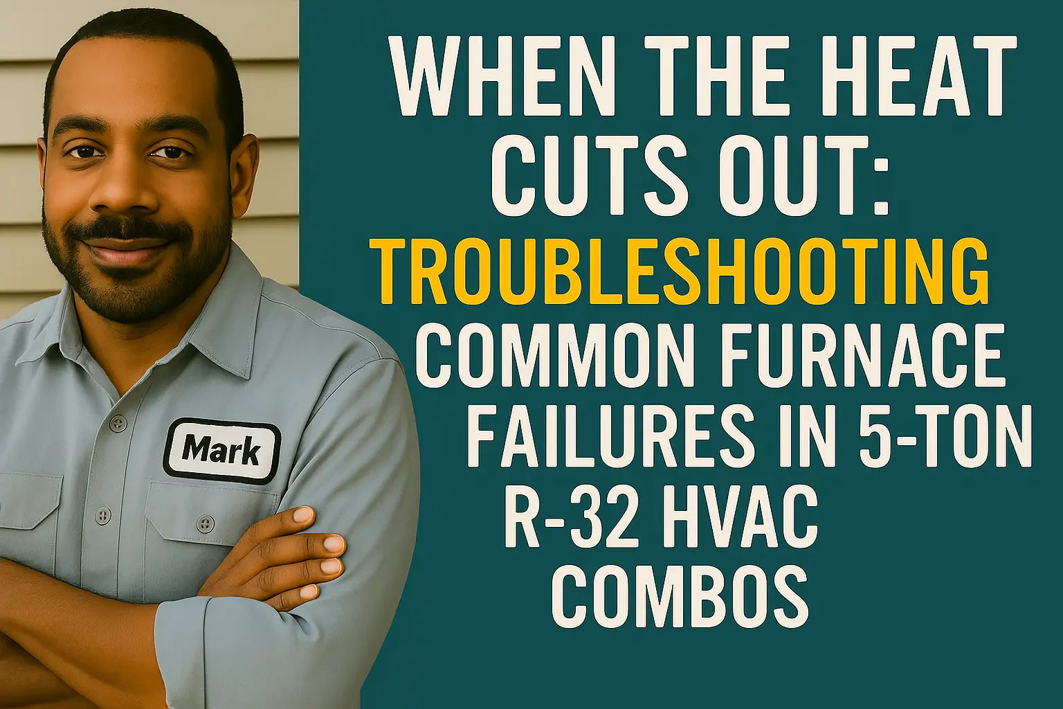 When the Heat Cuts Out: Troubleshooting Common Furnace Failures in 5-Ton R-32 HVAC Combos