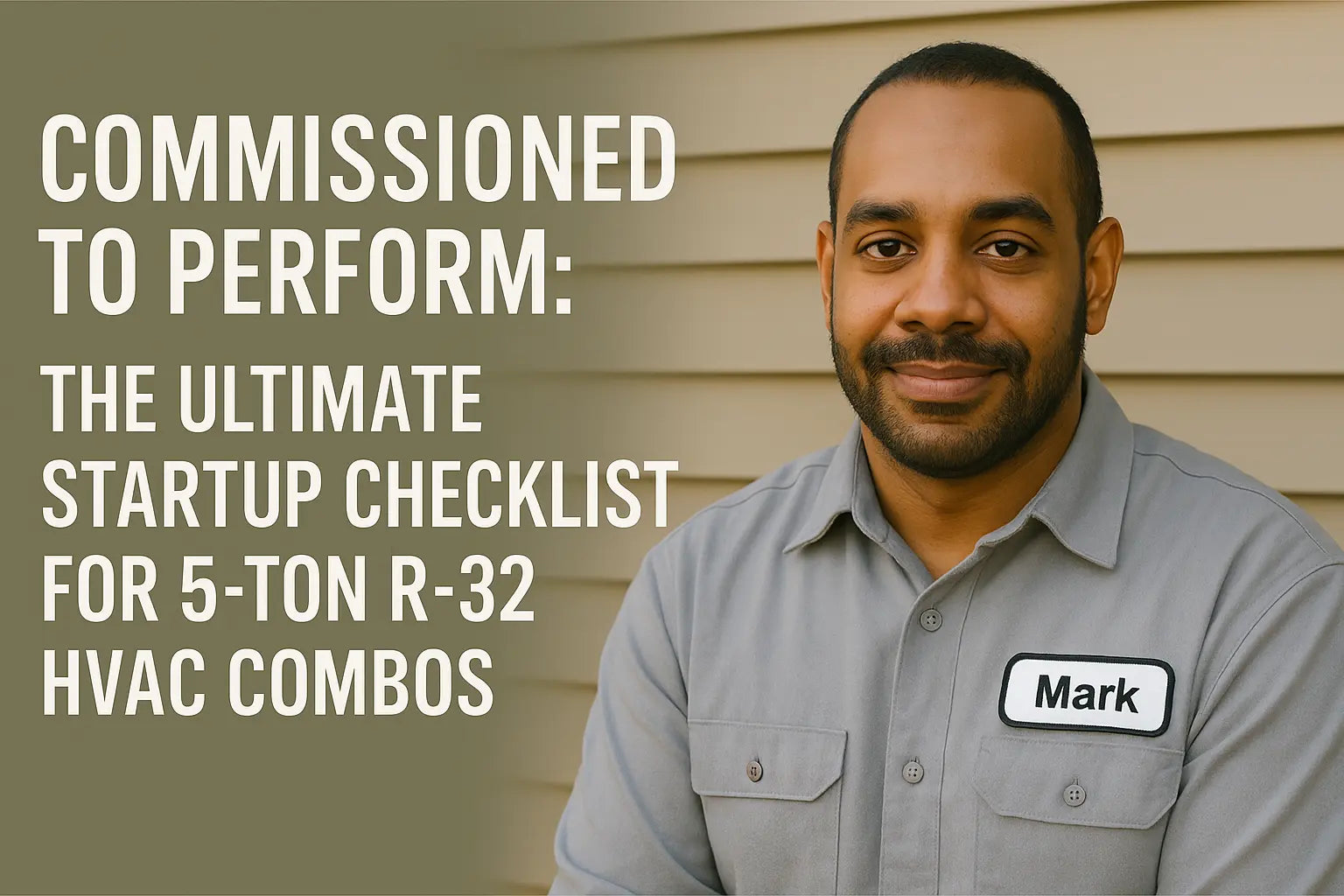 Commissioned to Perform: The Ultimate Startup Checklist for 5-Ton R-32 HVAC Combos