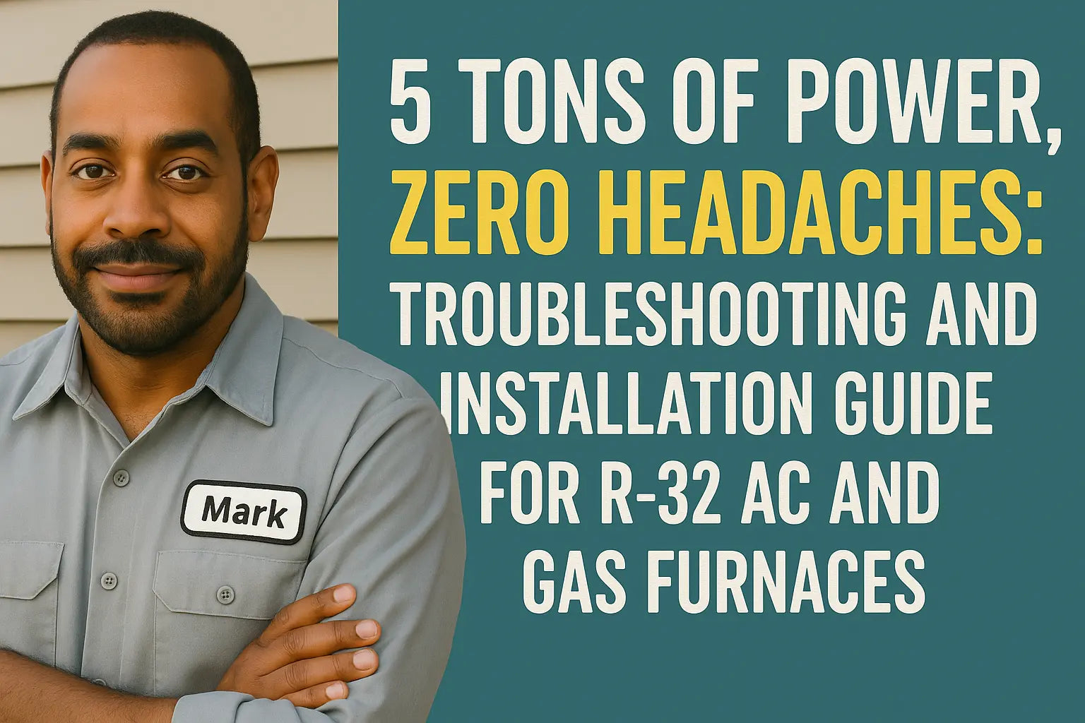 5 Tons of Power, Zero Headaches: Troubleshooting and Installation Guide for R-32 AC and Gas Furnaces