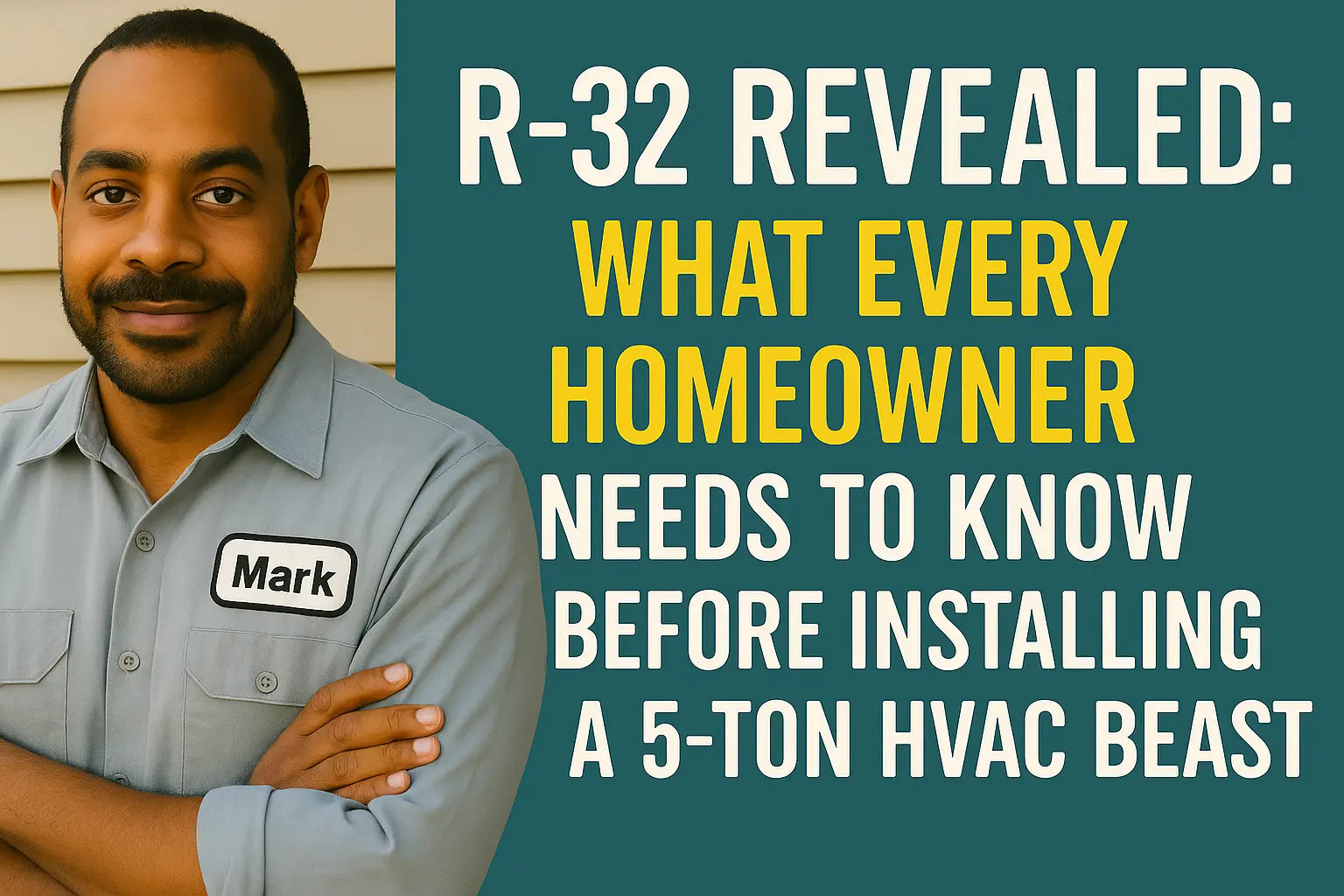 R-32 Revealed: What Every Homeowner Needs to Know Before Installing a 5-Ton HVAC Beast