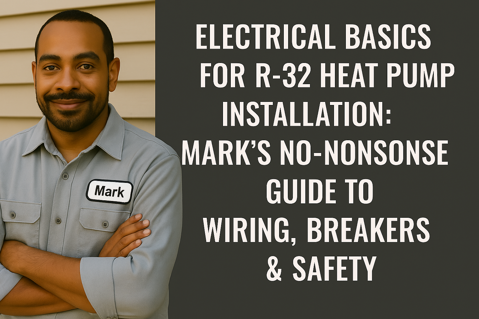 Electrical Basics for R-32 Heat Pump Installation: Mark’s No-Nonsense Guide to Wiring, Breakers & Safety