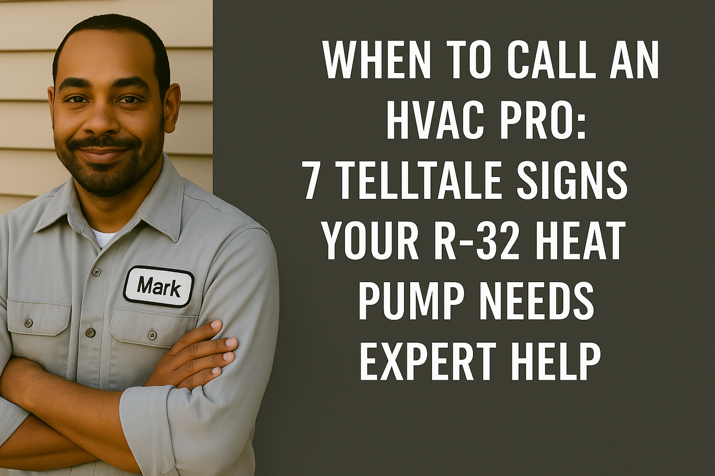 When to Call an HVAC Pro: 7 Telltale Signs Your R-32 Heat Pump Needs Expert Help