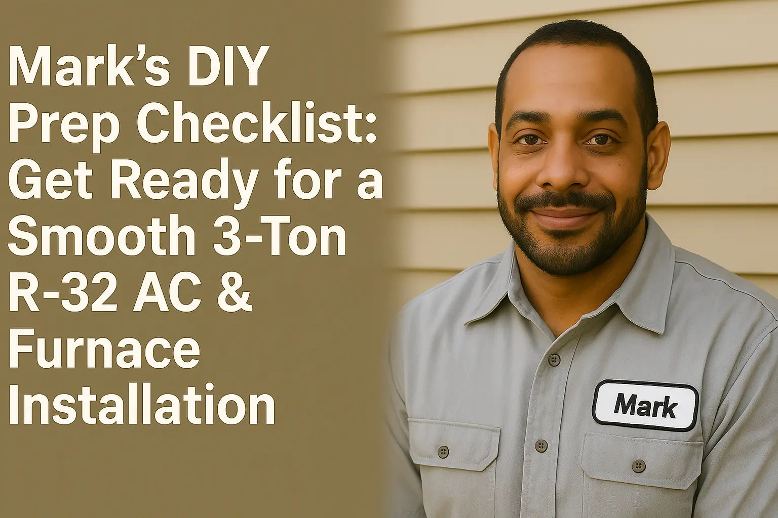 Mark’s DIY Prep Checklist: Get Ready for a Smooth 3-Ton R-32 AC & Furnace Installation