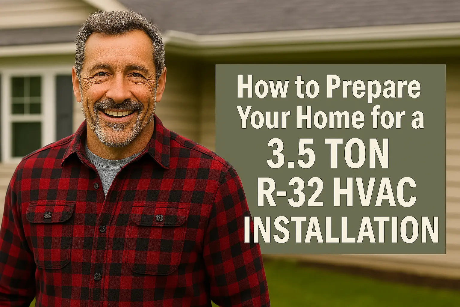 How to Prepare Your Home for a 3.5 Ton R-32 HVAC Installation