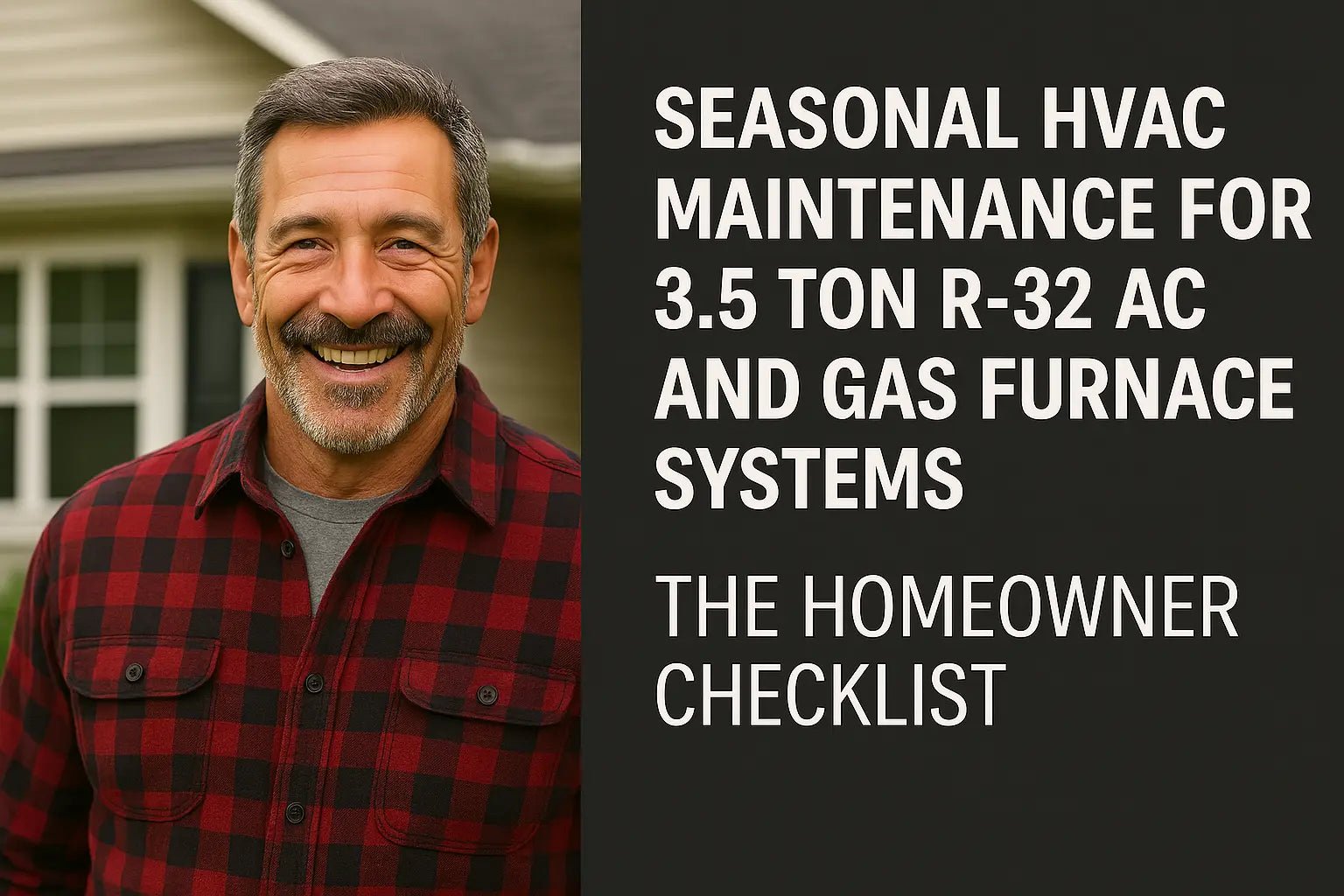 Seasonal HVAC Maintenance for 3.5 Ton R-32 AC and Gas Furnace Systems: The Homeowner Checklist