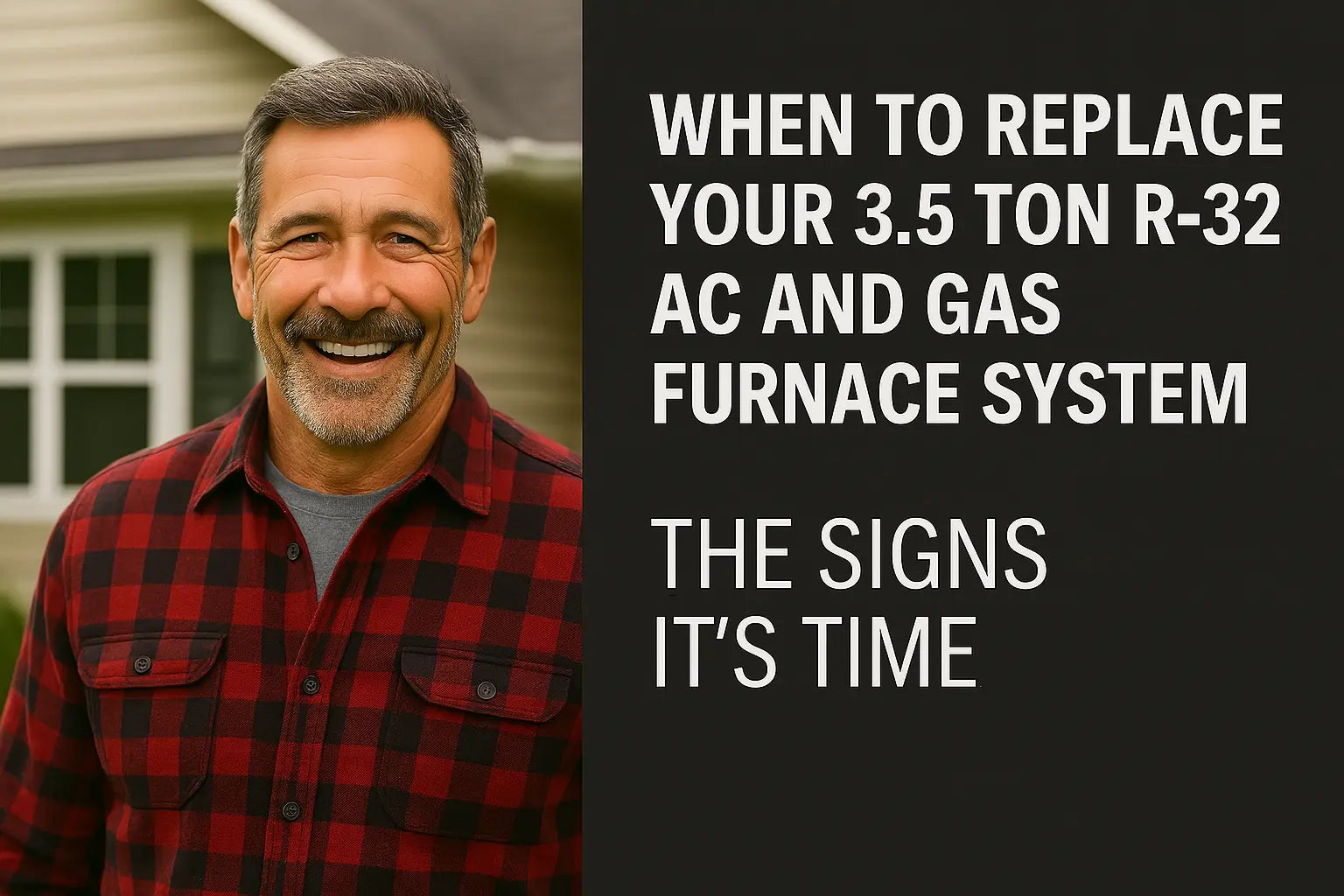 When to Replace Your 3.5 Ton R-32 AC and Gas Furnace System: The Signs It’s Time