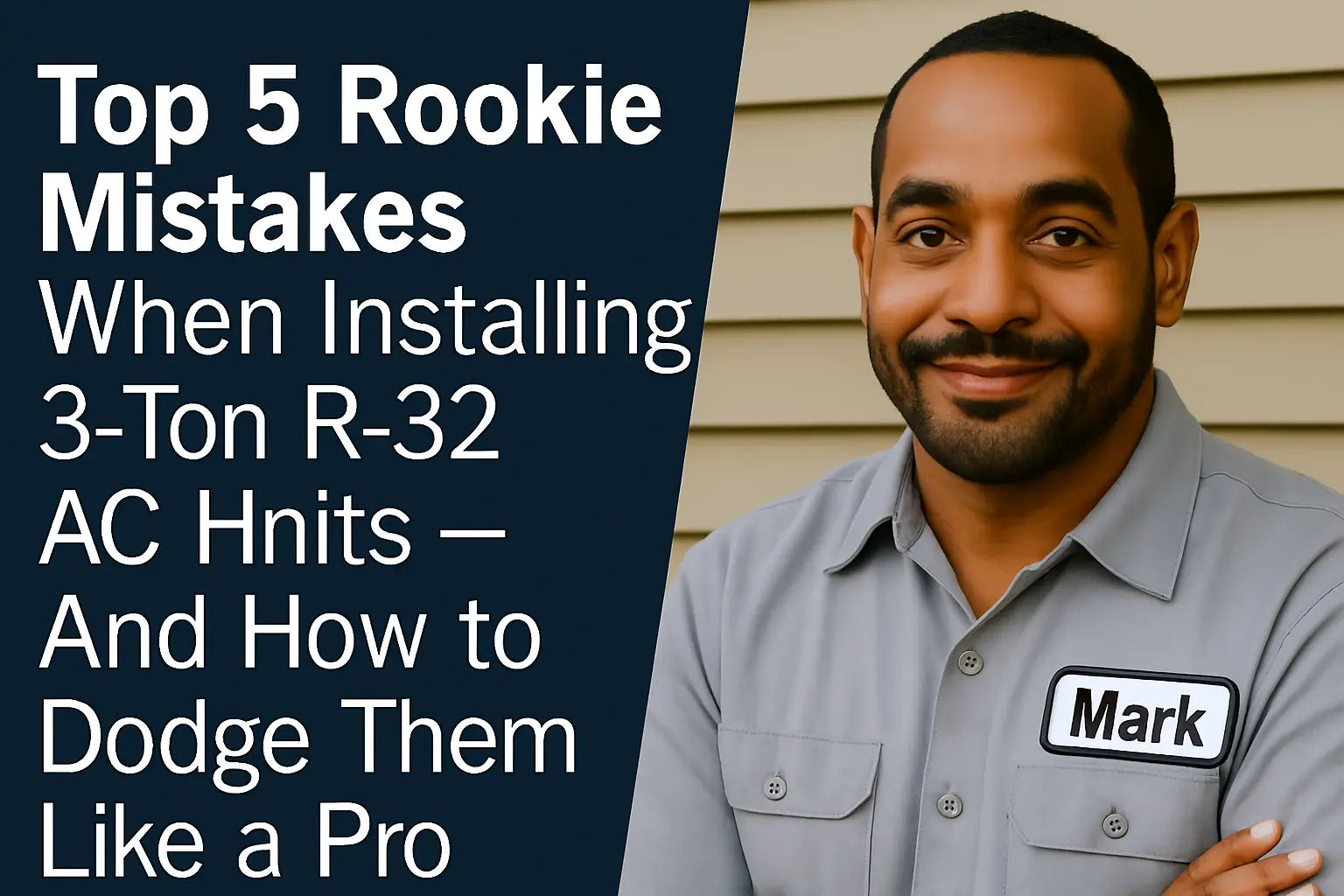 Top 5 Rookie Mistakes When Installing 3-Ton R‑32 AC Units — And How to Dodge Them Like a Pro