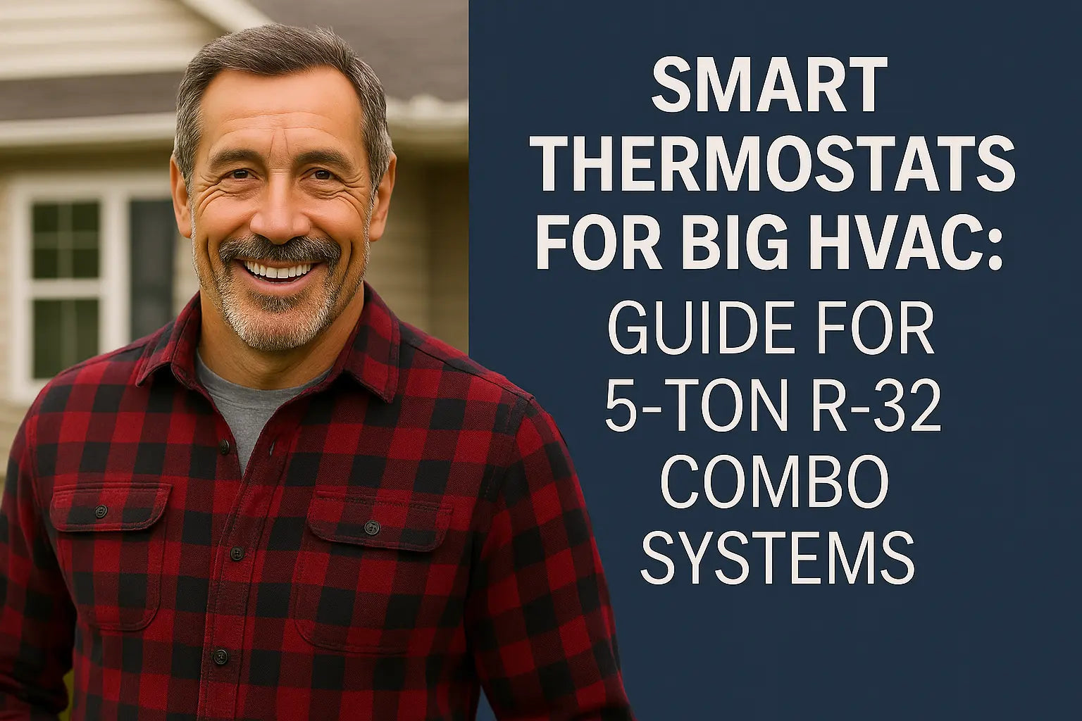 Smart Thermostats for Big HVAC: Guide for 5‑Ton R‑32 Combo Systems