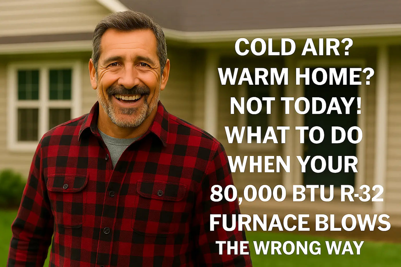 Cold Air? Warm Home? Not Today! What To Do When Your 80,000 BTU R-32 Furnace Blows the Wrong Way