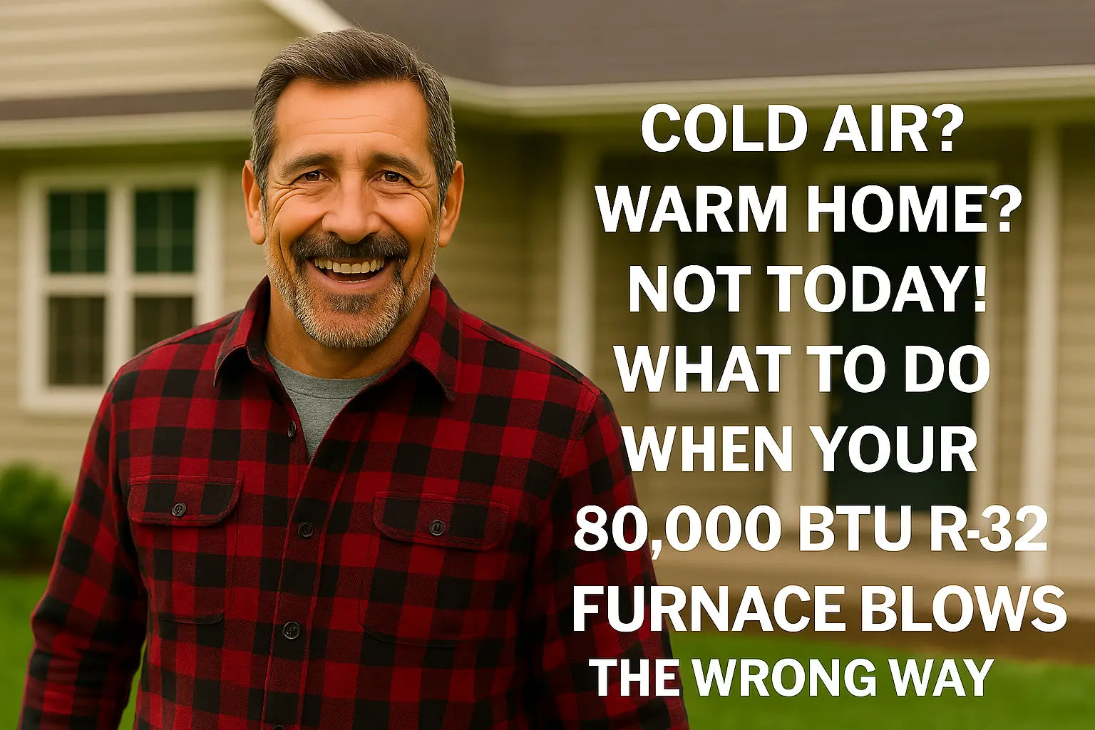 Cold Air? Warm Home? Not Today! What To Do When Your 80,000 BTU R-32 Furnace Blows the Wrong Way