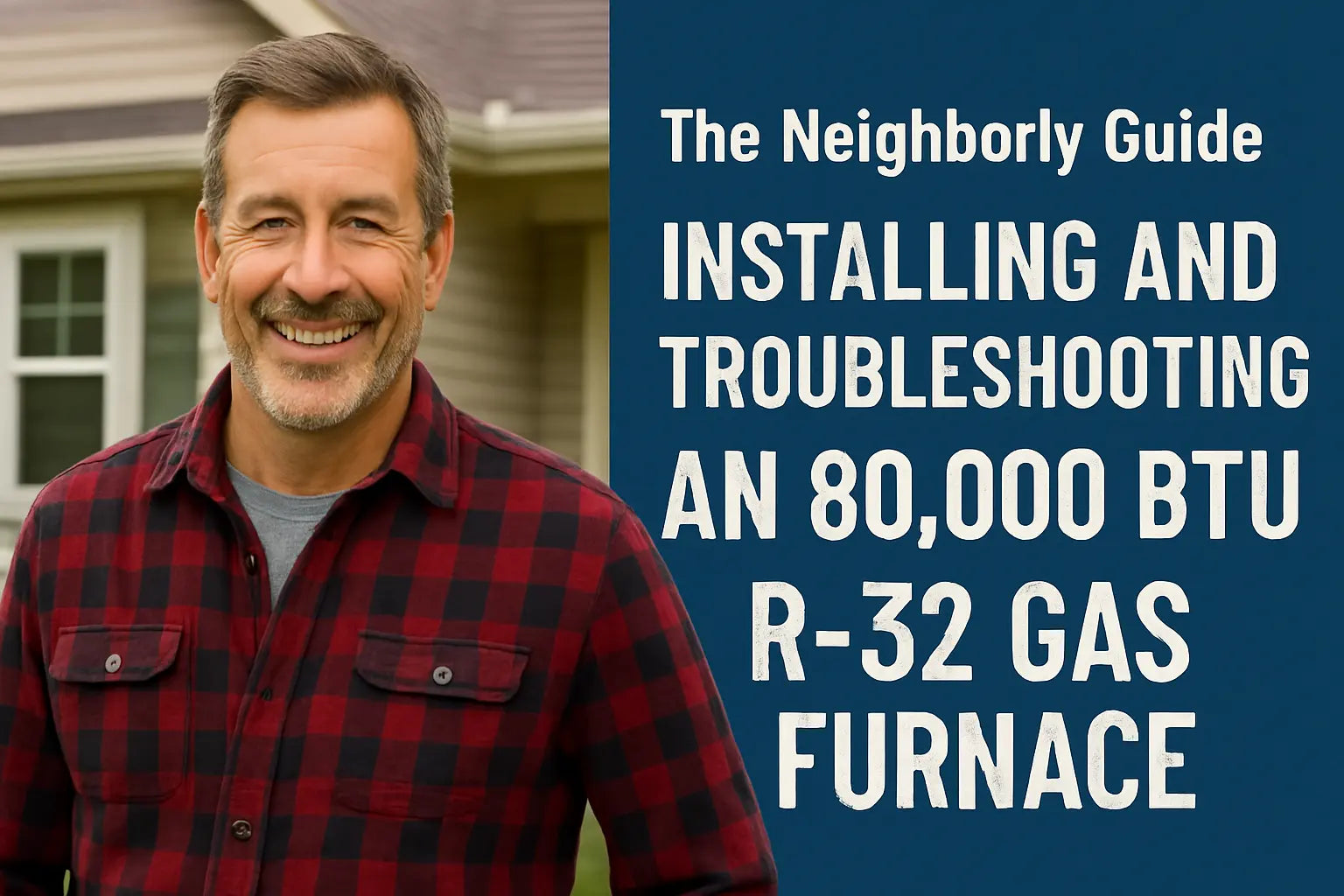 The Neighborly Guide to Installing and Troubleshooting an 80,000 BTU R-32 Gas Furnace