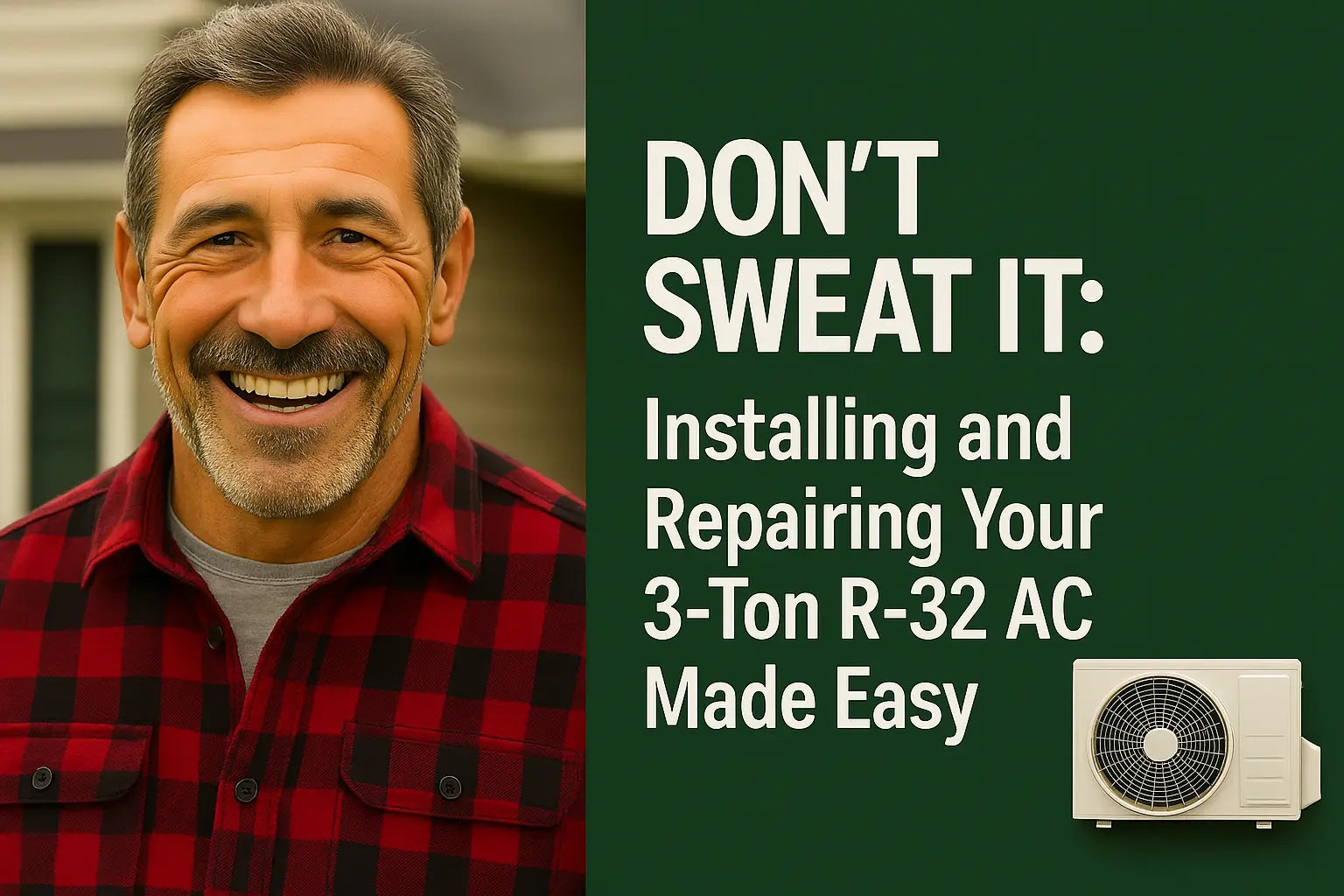 Don’t Sweat It: Installing and Repairing Your 3-Ton R-32 AC Made Easy