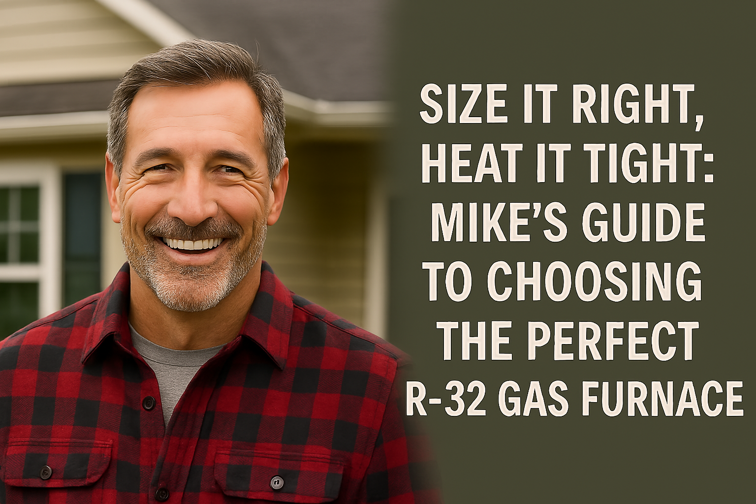 Size It Right, Heat It Tight: Mike’s Guide to Choosing the Perfect R-32 Gas Furnace
