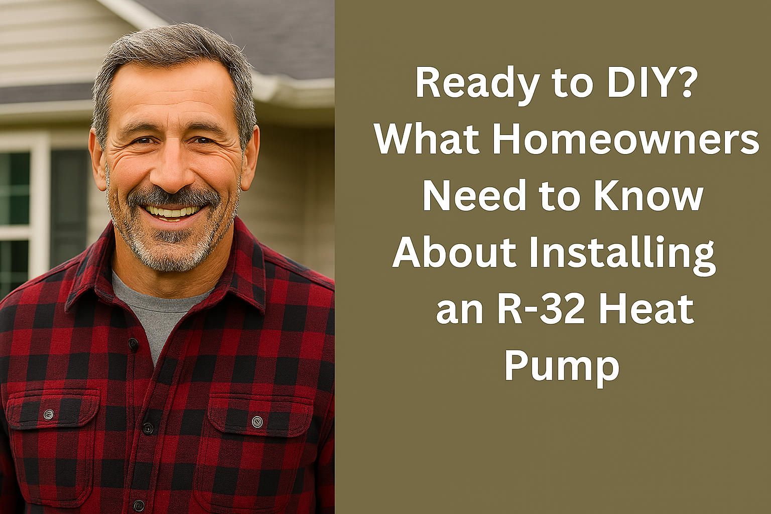Ready to DIY? What Homeowners Need to Know About Installing an R-32 Heat Pump