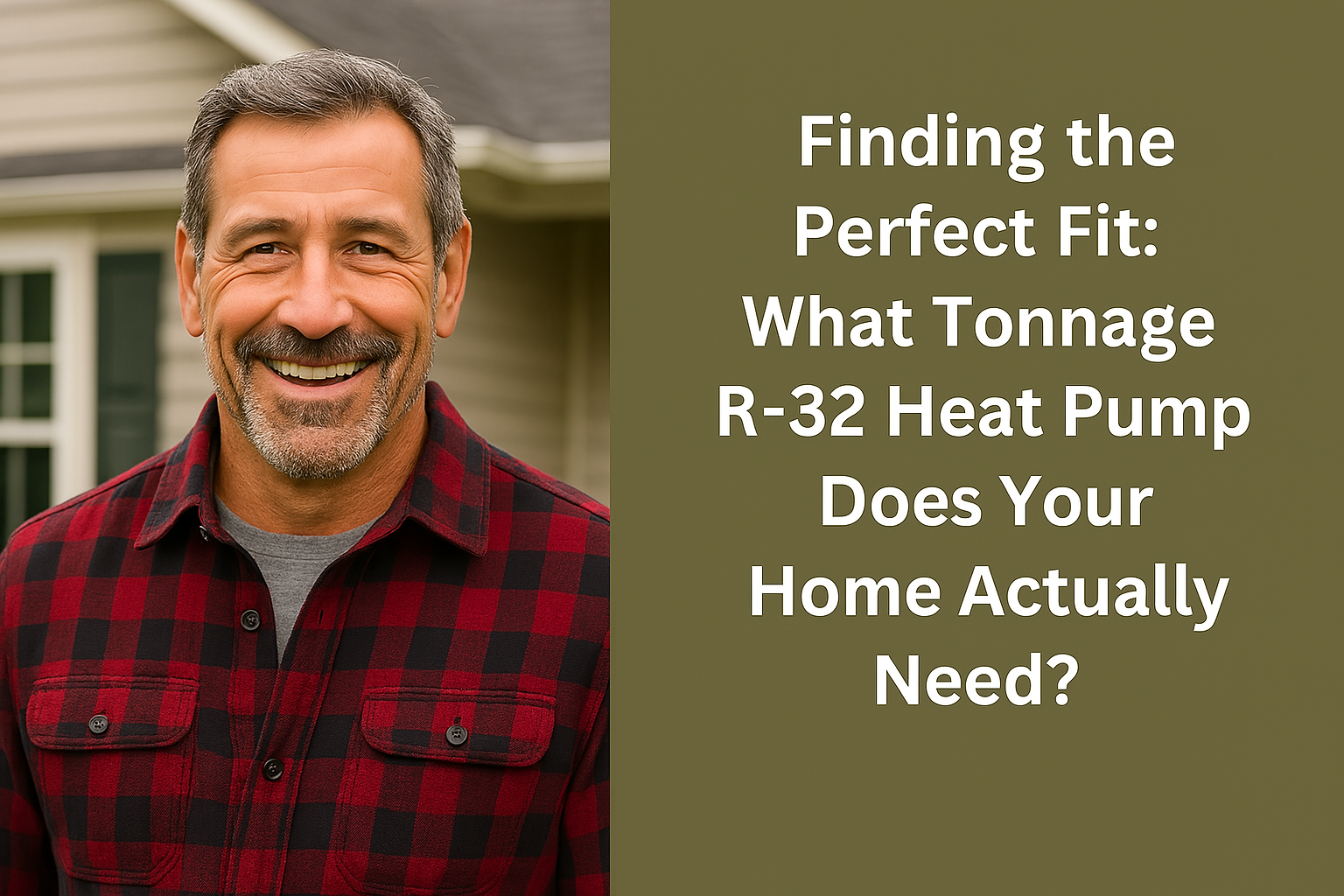 Finding the Perfect Fit: What Tonnage R-32 Heat Pump Does Your Home Actually Need?