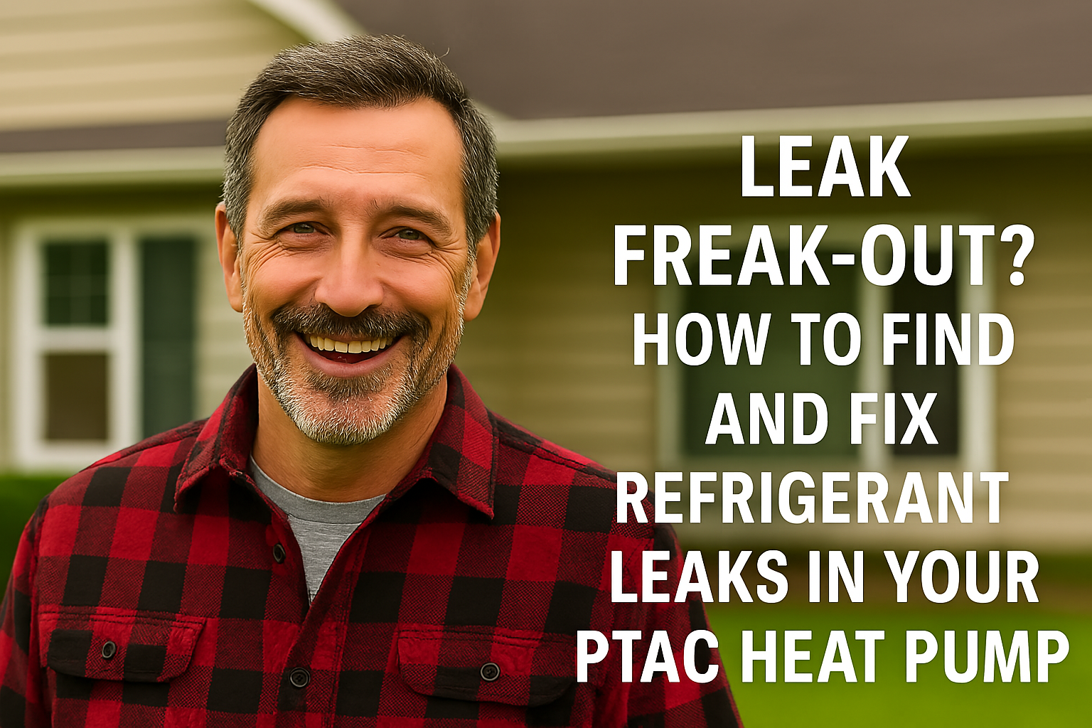 Leak Freak-Out? How to Find and Fix Refrigerant Leaks in Your PTAC Heat Pump