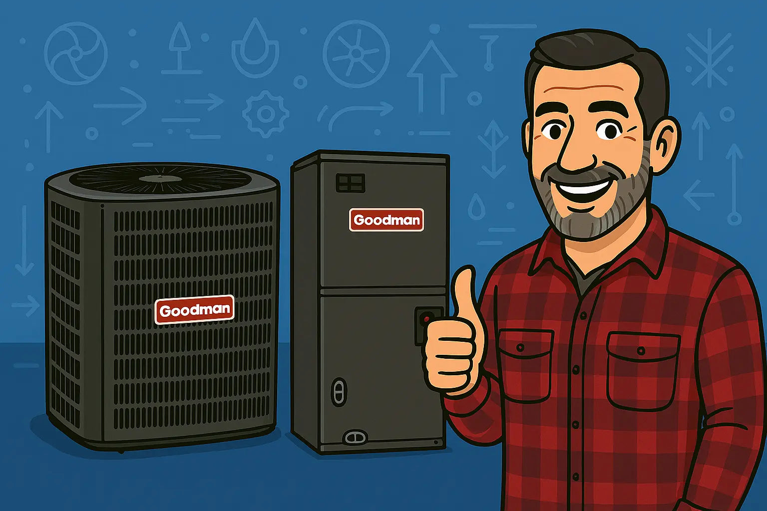 Avoid Costly Mistakes: Knowing When to Call a Pro for Your Goodman GLXS4BA6010 AC