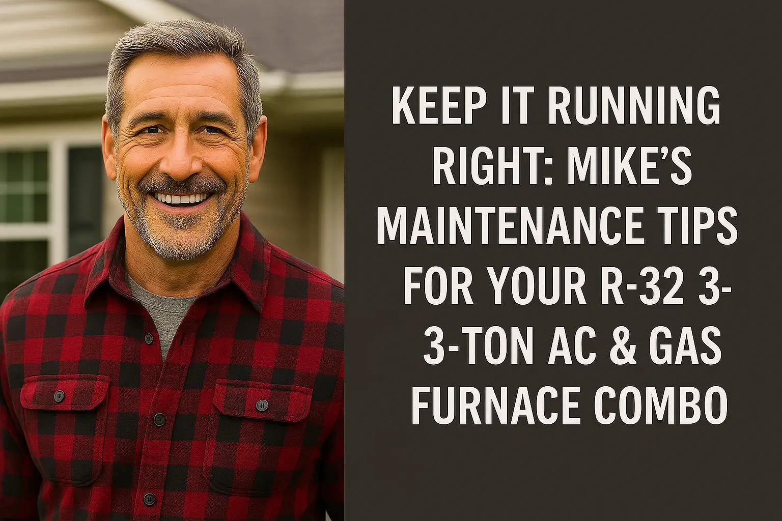 Keep It Running Right: Mike’s Maintenance Tips for Your R-32 3-Ton AC & Gas Furnace Combo