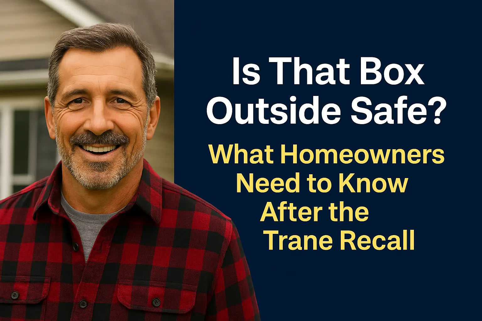 Is That Box Outside Safe? What Homeowners Need to Know After the Trane