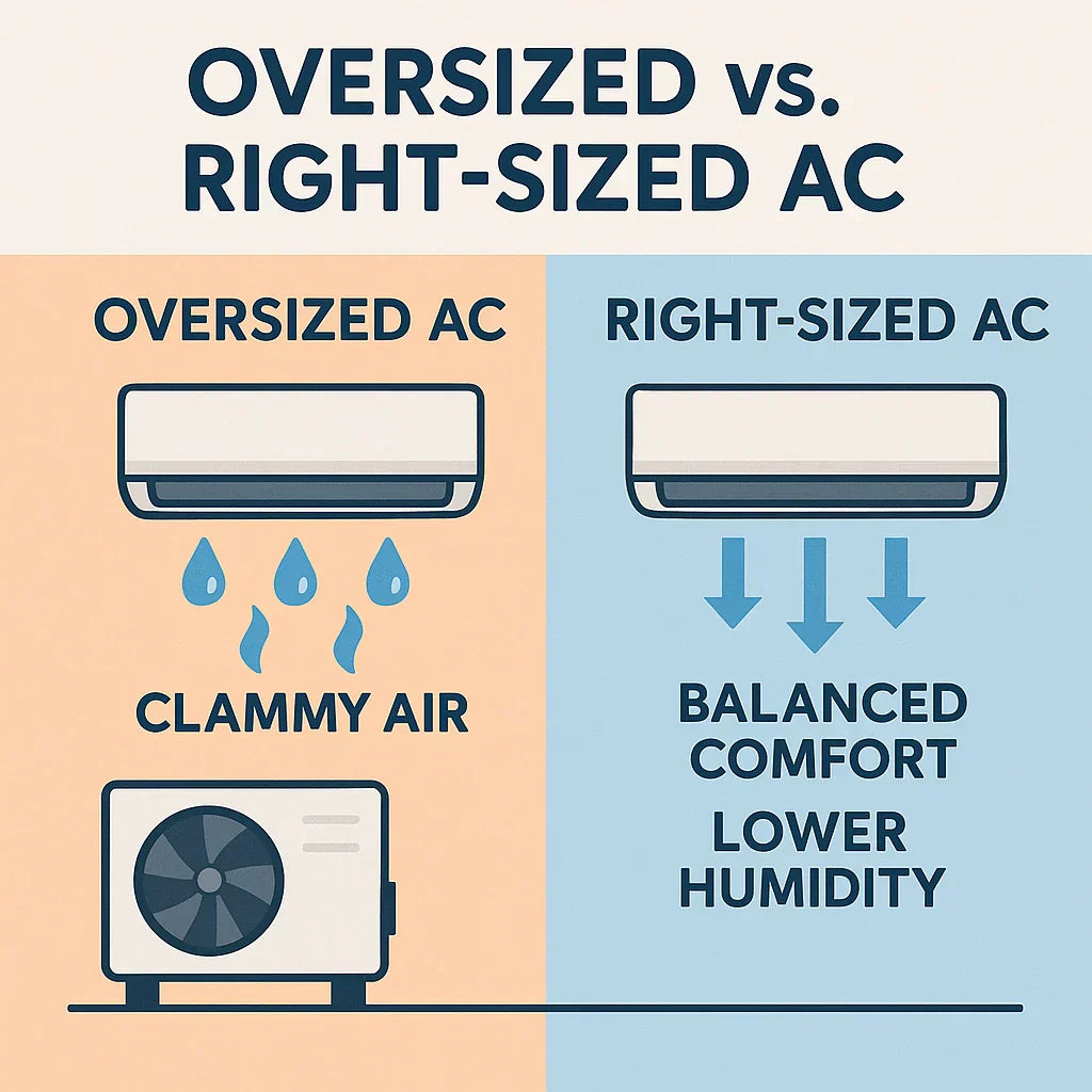 How to Size HVAC Systems for Humidity Control