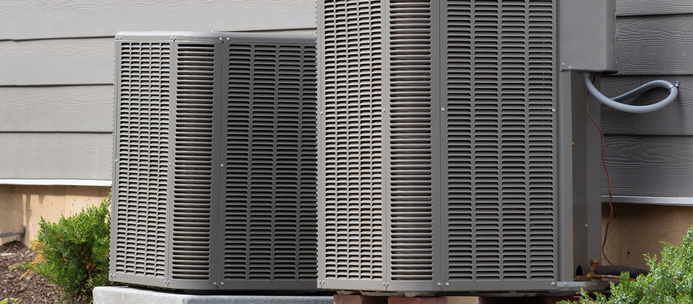 What are the different parts of an air conditioner?