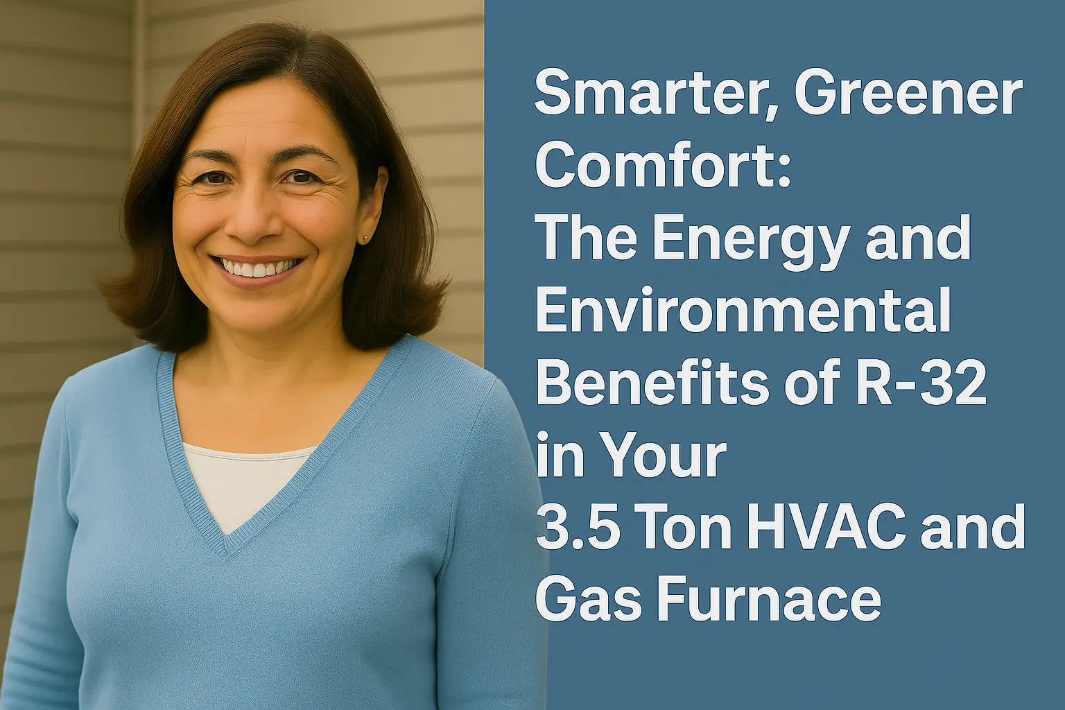 Smarter, Greener Comfort: The Energy and Environmental Benefits of R-32 in Your 3.5 Ton HVAC System