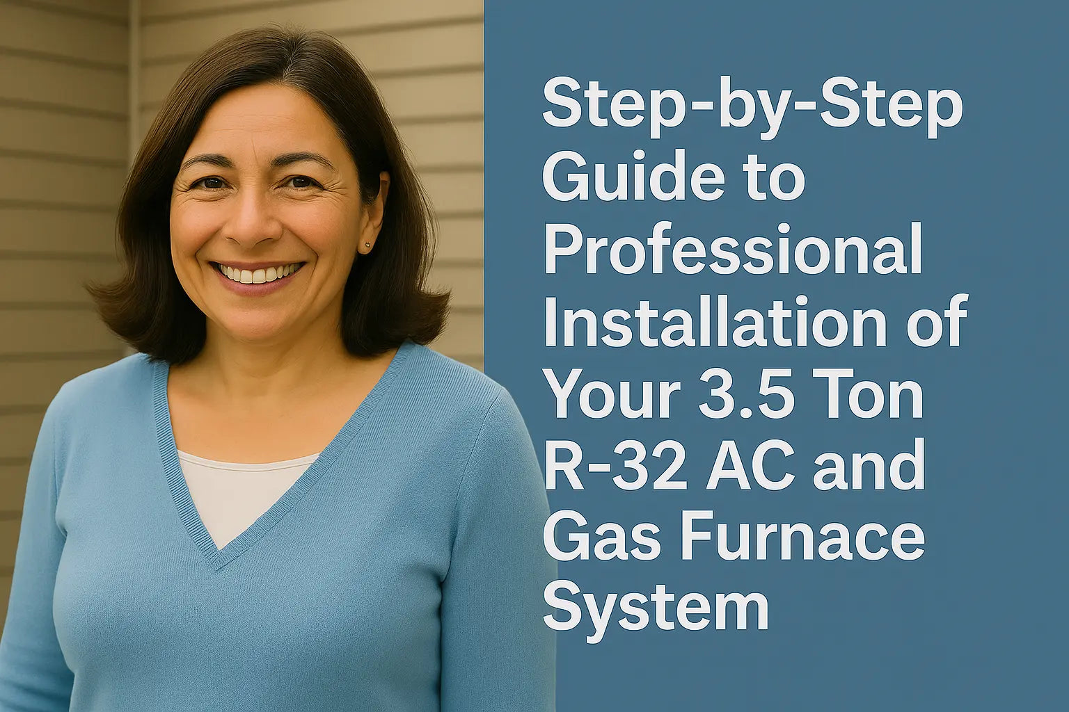 Step-by-Step Guide to Professional Installation of Your 3.5 Ton R-32 AC and Gas Furnace System