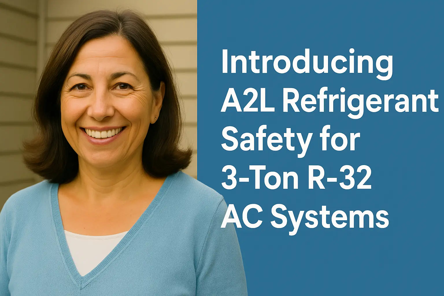 Introducing A2L Refrigerant Safety for 3-Ton R-32 AC Systems