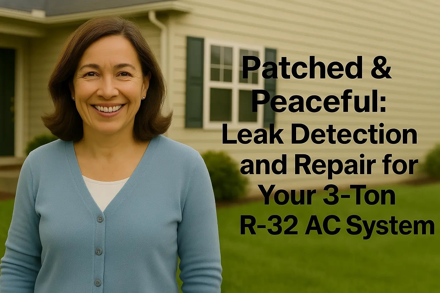 Patched & Peaceful: Leak Detection and Repair for Your 3‑Ton R‑32 AC System
