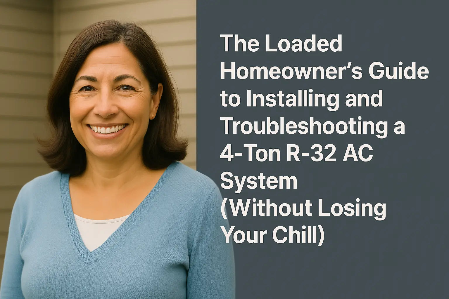 The Loaded Homeowner’s Guide to Installing and Troubleshooting a 4‑Ton R‑32 AC System (Without Losing Your Chill)