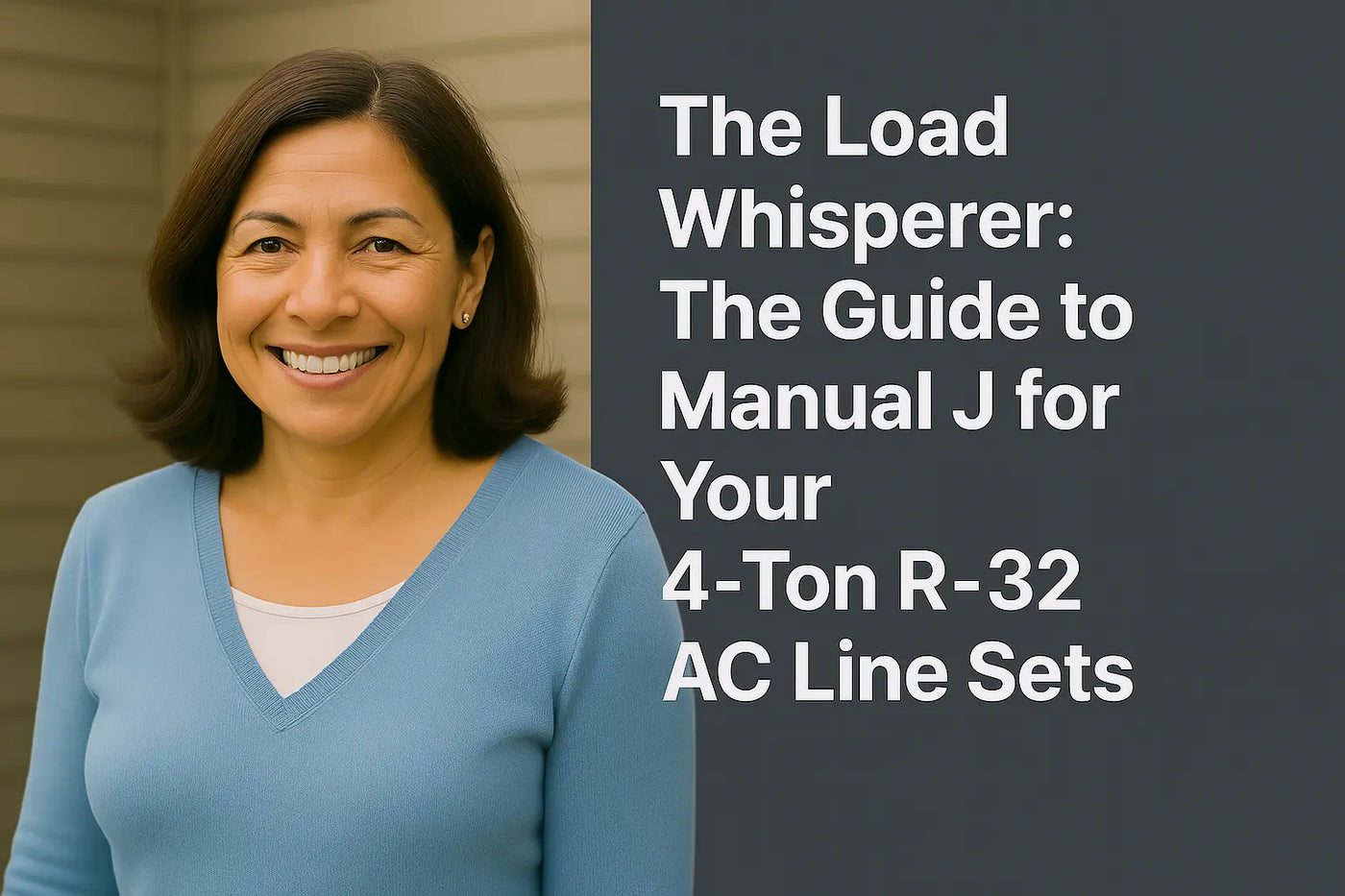 The Load Whisperer: The Guide to Manual J for Your 4‑Ton R‑32 AC System